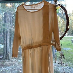 Cream coloured Pink Martini dress